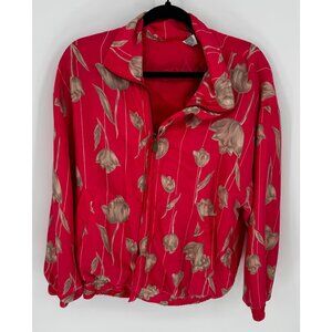 Coaco Silk Tulip Windbreaker Jacket